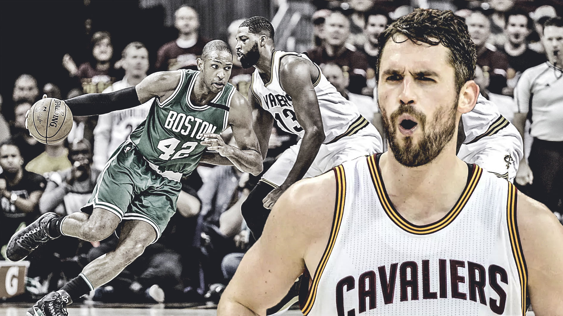 Kevin Love raves about Tristan Thompson&#8217;s work on Al Horford