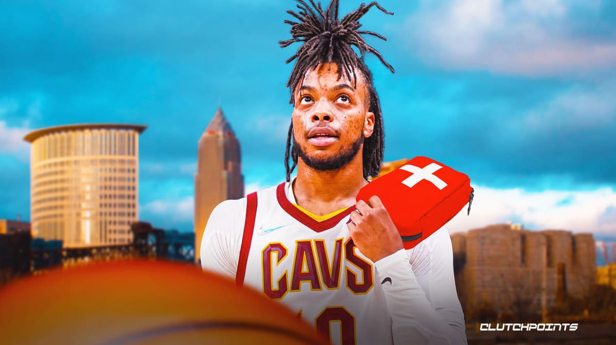 Darius Garland suffers blow to the eye, exits to locker room, ruled out