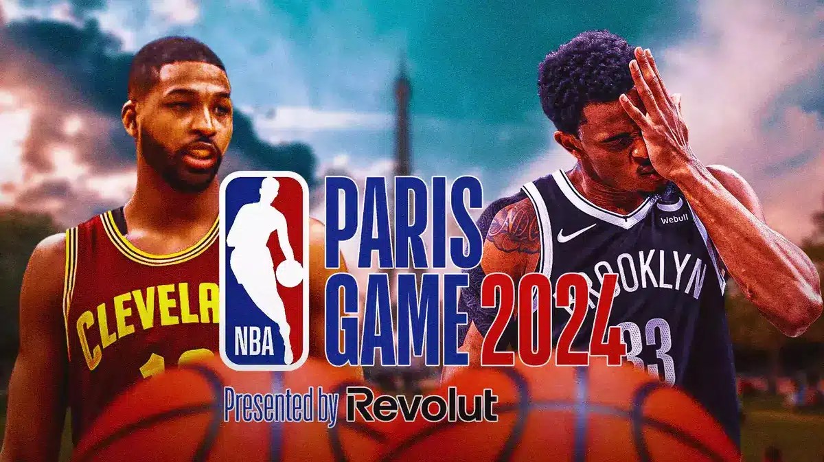 Cavs: Tristan Thompson ejected from Paris game vs. Nets after Nic Claxton scuffle