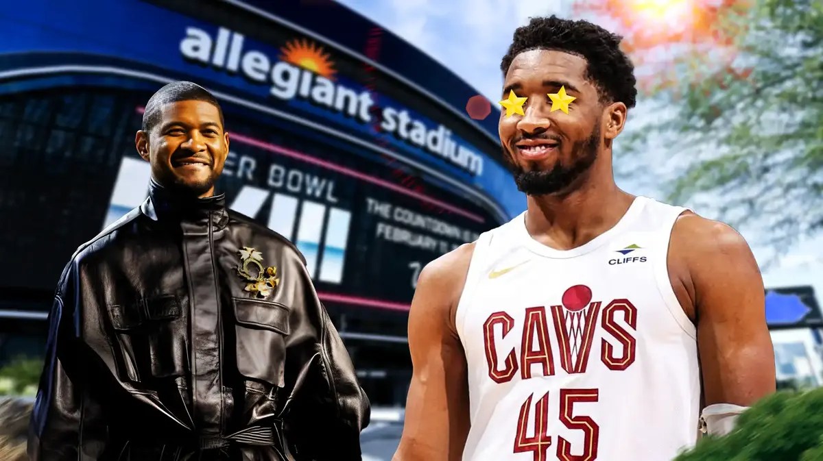 Cavs star Donovan Mitchell&#8217;s &#8216;crazy&#8217; reaction to Usher Super Bowl Halftime Show